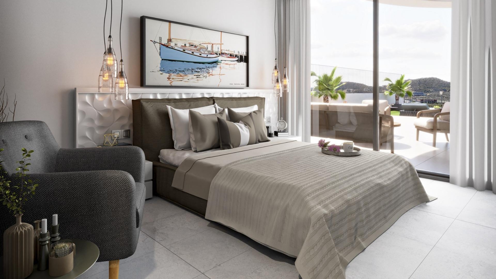 New Build - Freistehende Villa -
Finestrat - Campana garden