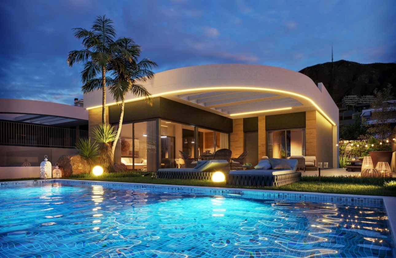 New Build - Freistehende Villa -
Finestrat - Campana garden