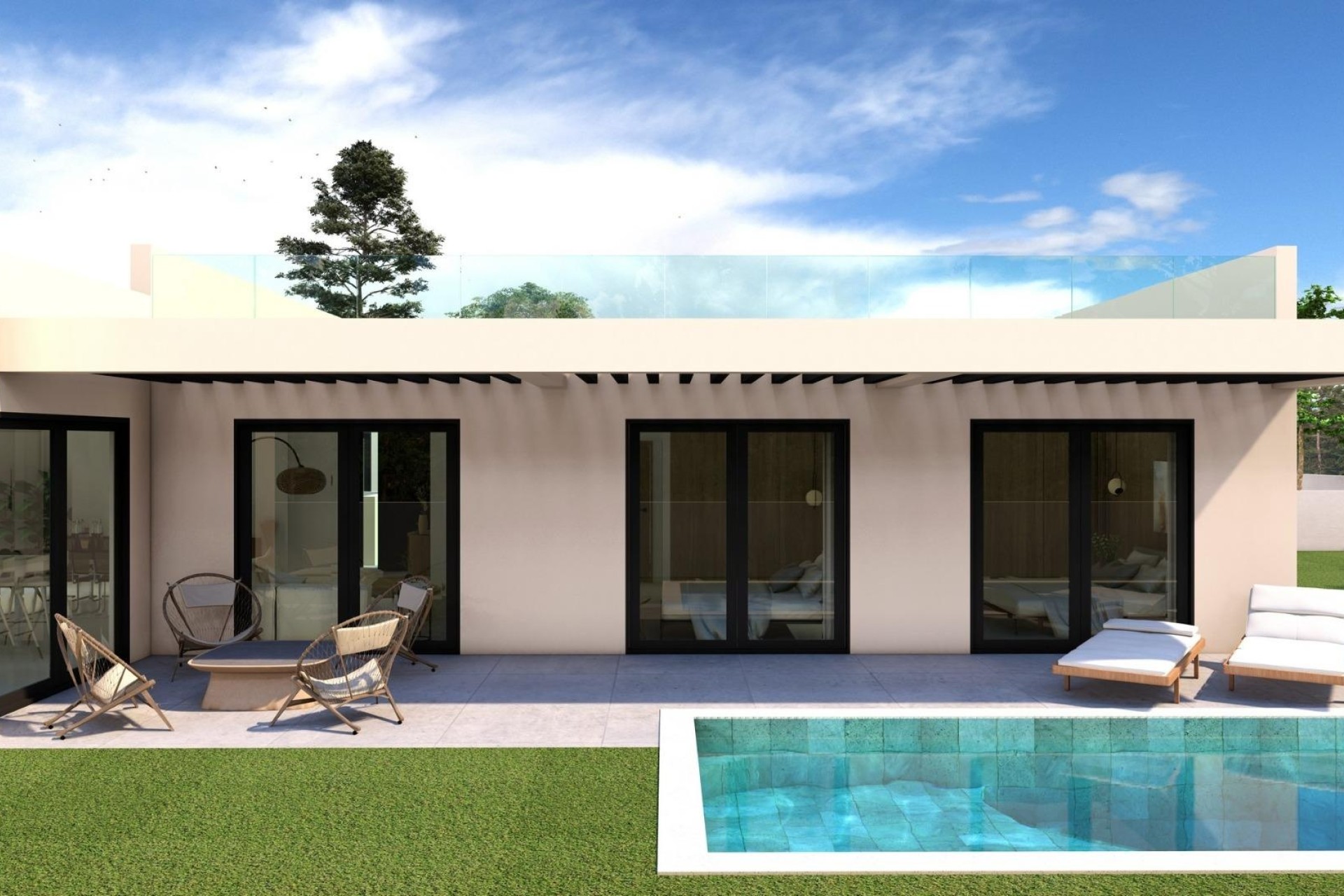 New Build - Freistehende Villa -
Finestrat - Golf Bahia