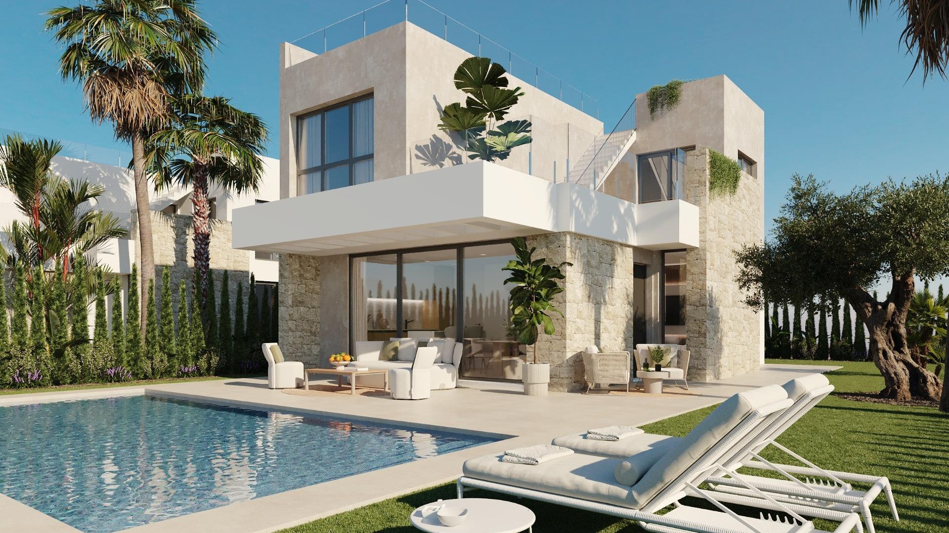 New Build - Freistehende Villa -
Finestrat - Puig Campana Golf