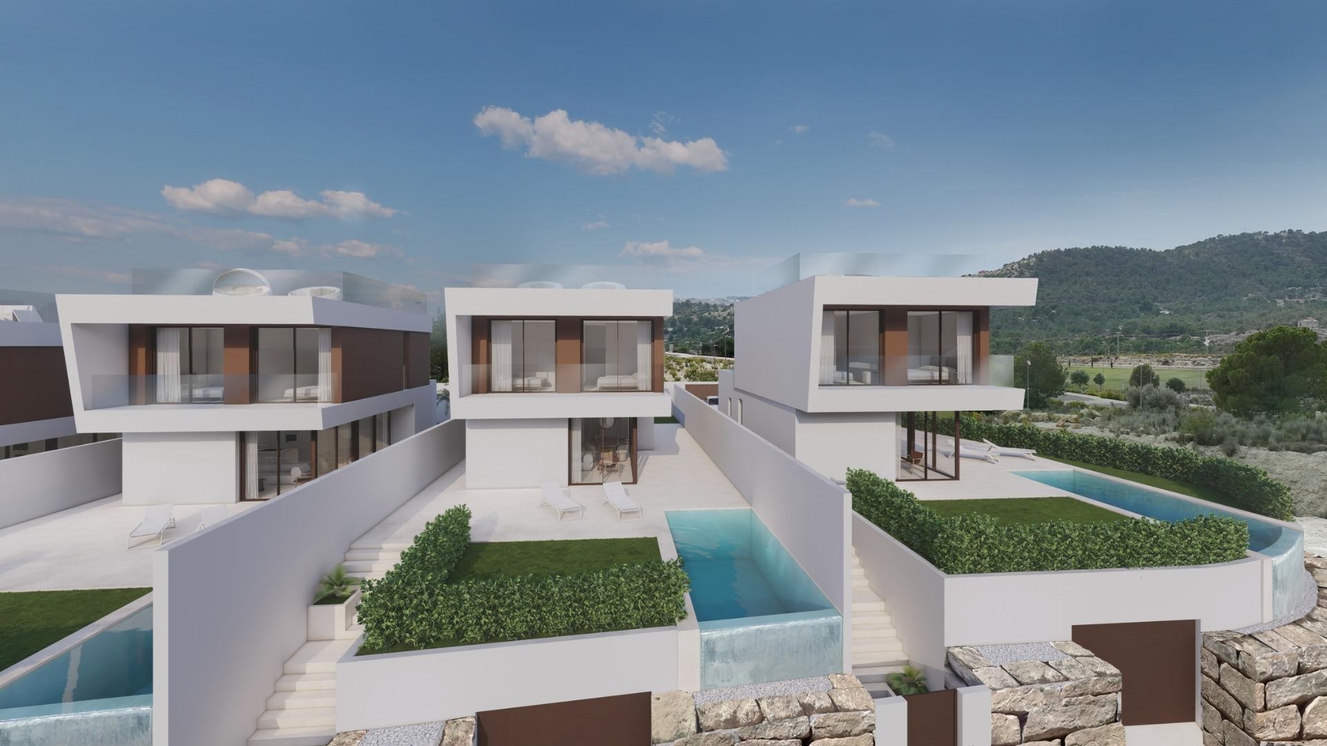 New Build - Freistehende Villa -
Finestrat - Puig Campana Golf