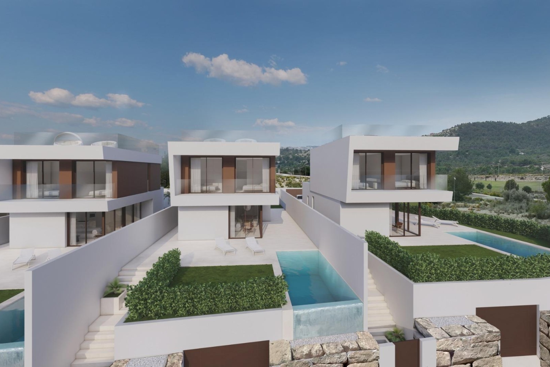 New Build - Freistehende Villa -
Finestrat - Puig Campana Golf