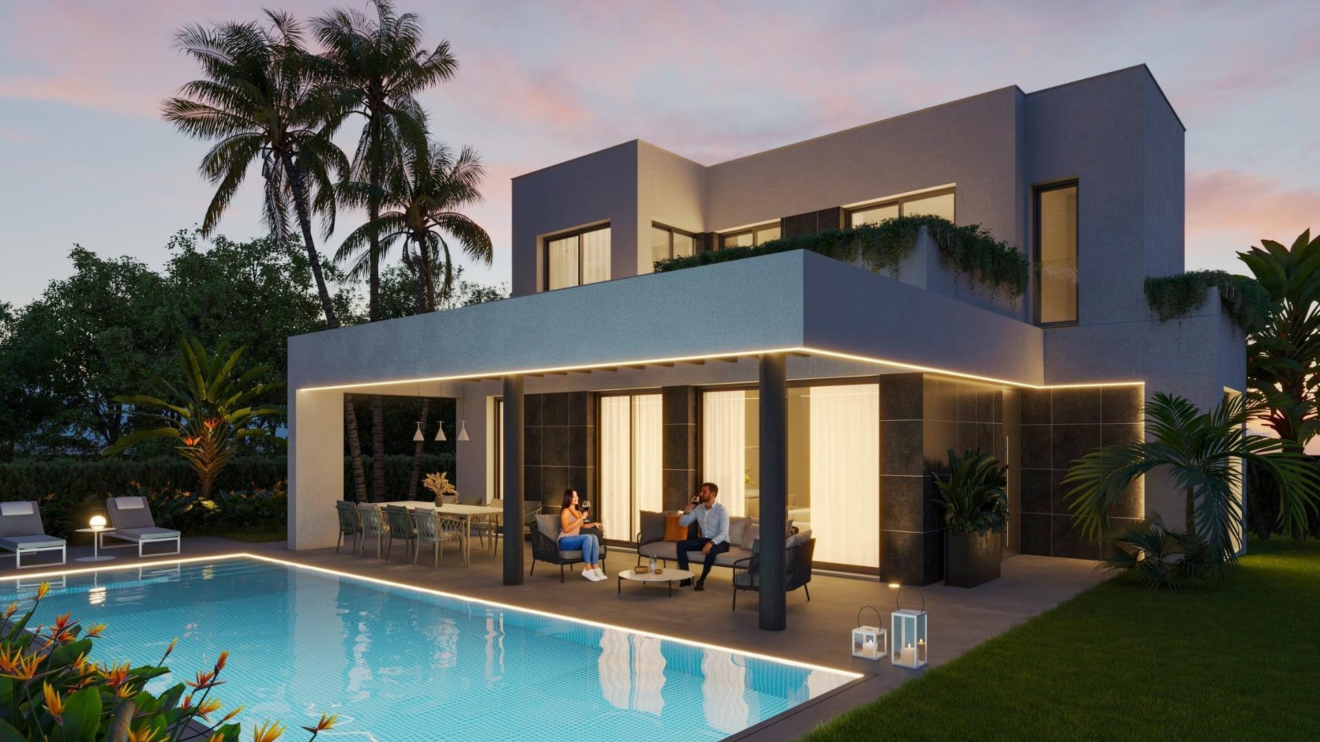 New Build - Freistehende Villa -
Finestrat - Sierra cortina