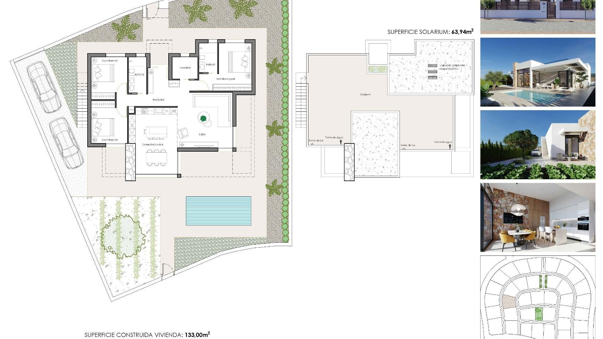 New Build - Freistehende Villa -
Fuente Álamo - Hacienda del Alamo