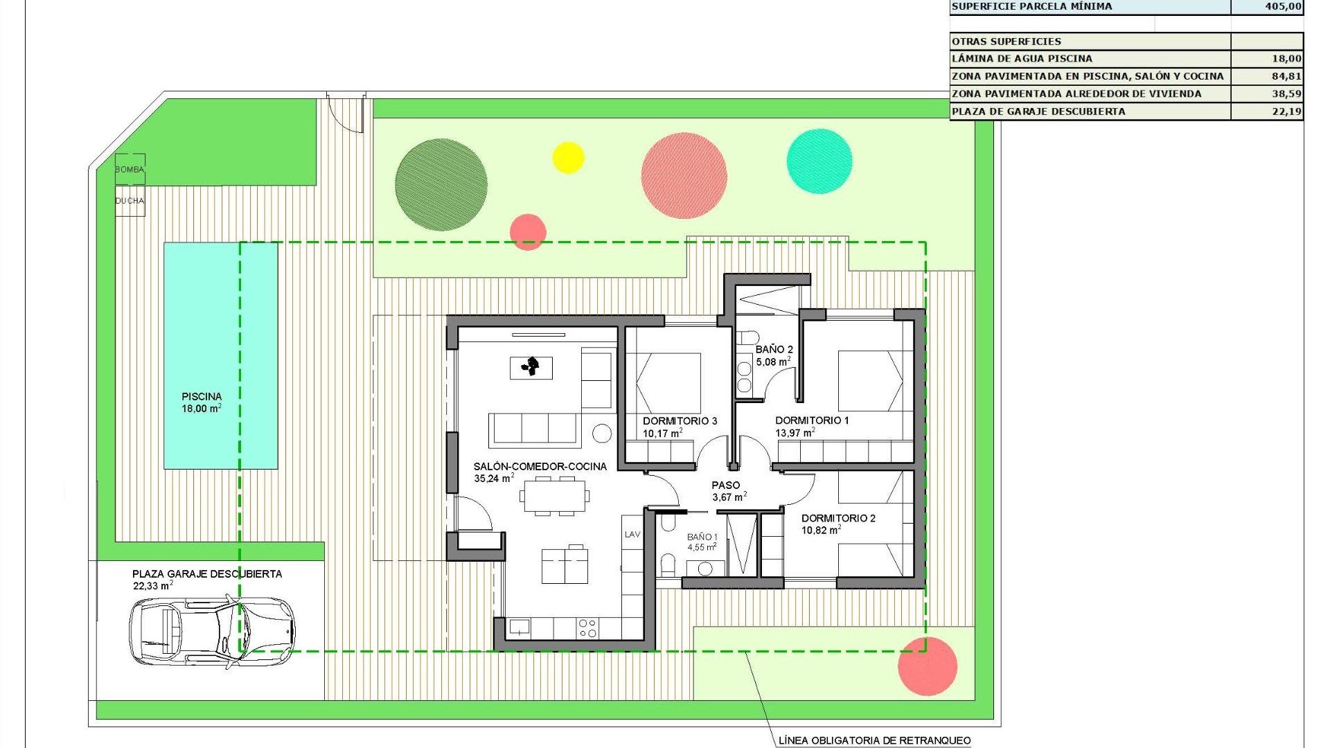 New Build - Freistehende Villa -
Hondón de las Nieves - Urbaniz. La Montañosa