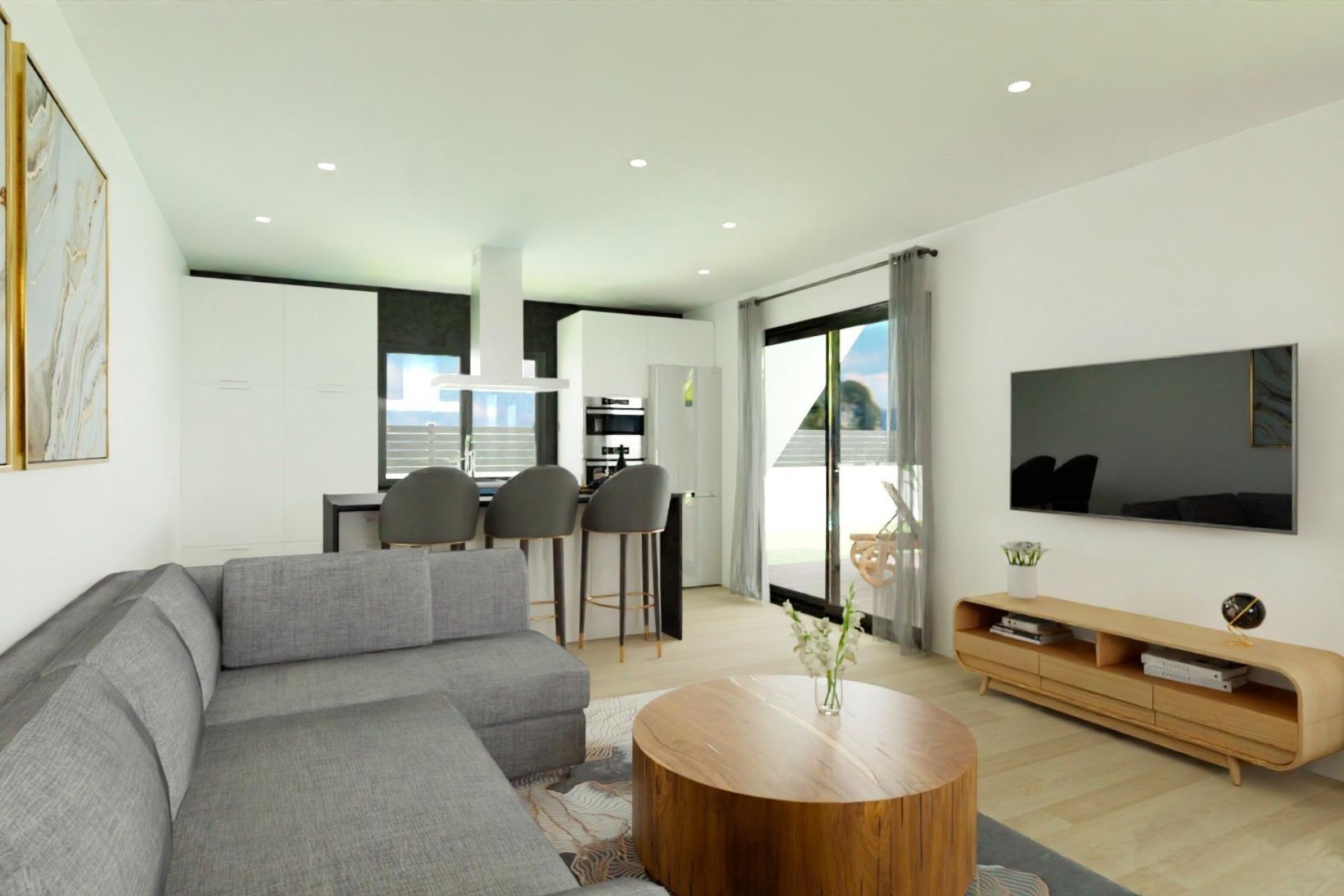 New Build - Freistehende Villa -
Hondón de las Nieves - Urbaniz La Montañosa