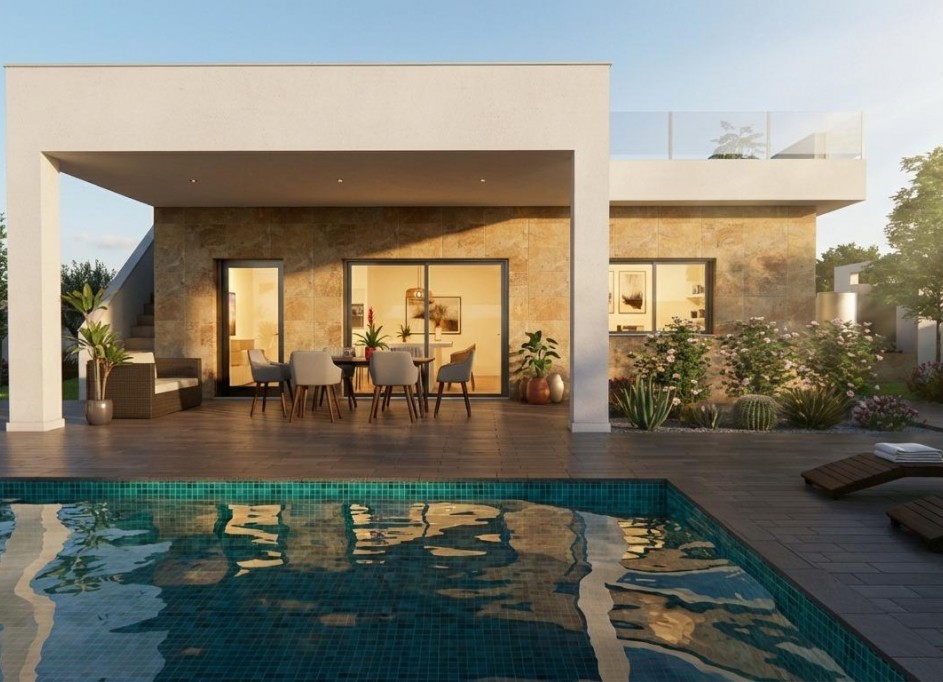 New Build - Freistehende Villa -
Jacarilla - Vistabella