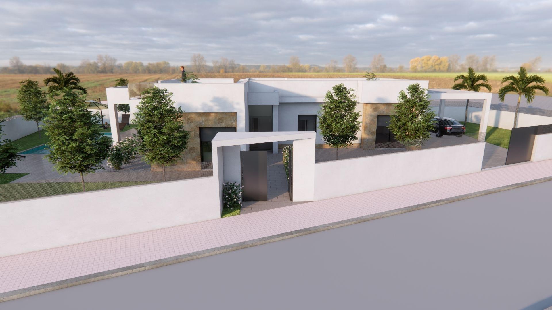 New Build - Freistehende Villa -
Jacarilla - Vistabella