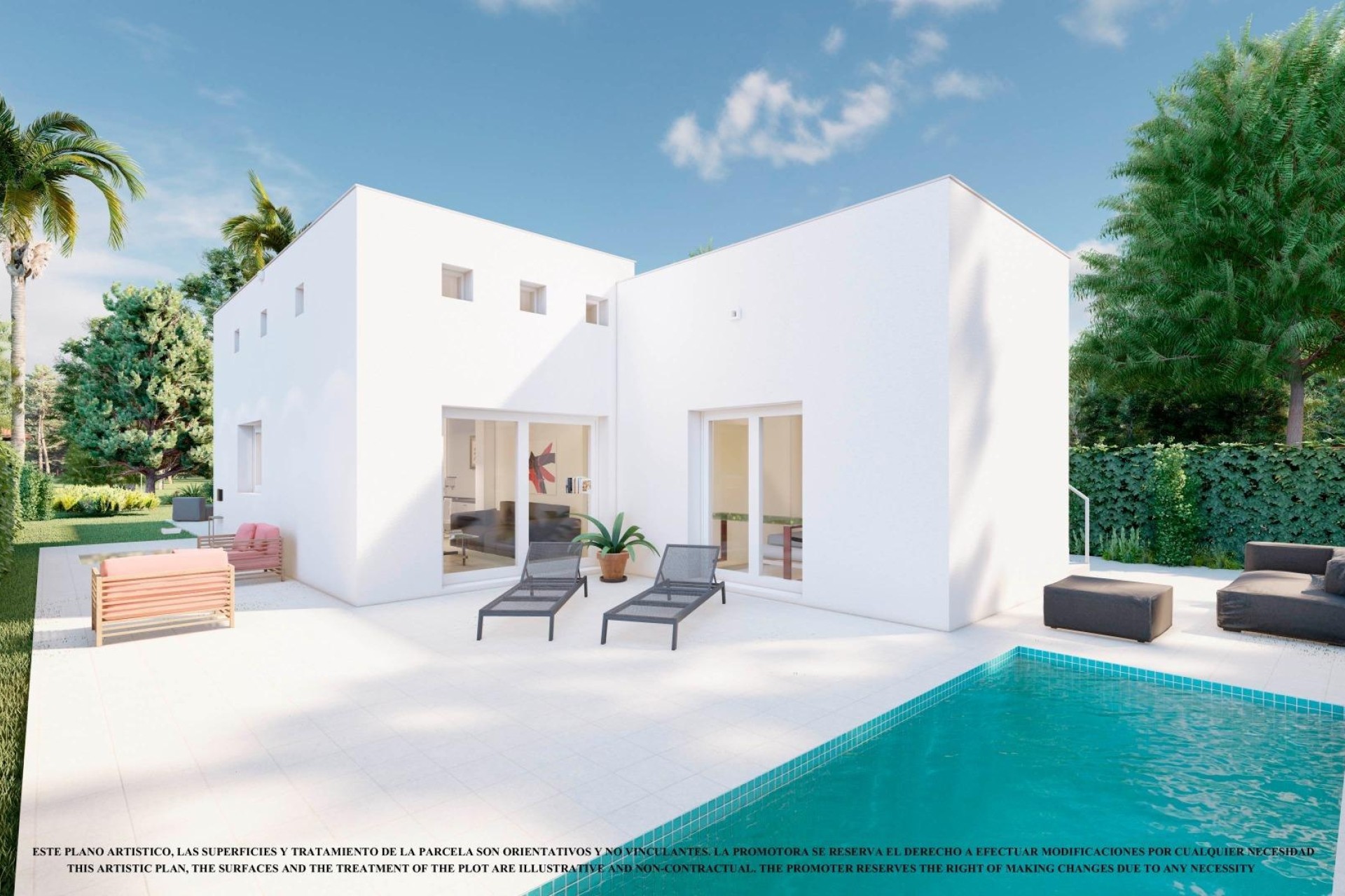 New Build - Freistehende Villa -
Los Alcazares - Serena Golf