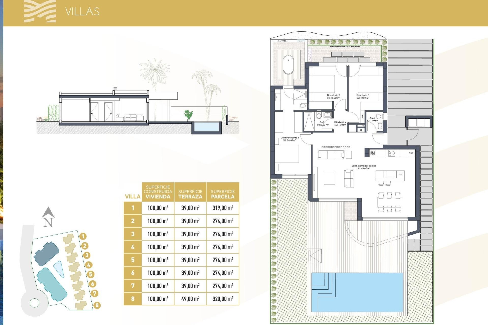 New Build - Freistehende Villa -
Los Alcázares - Serena Golf