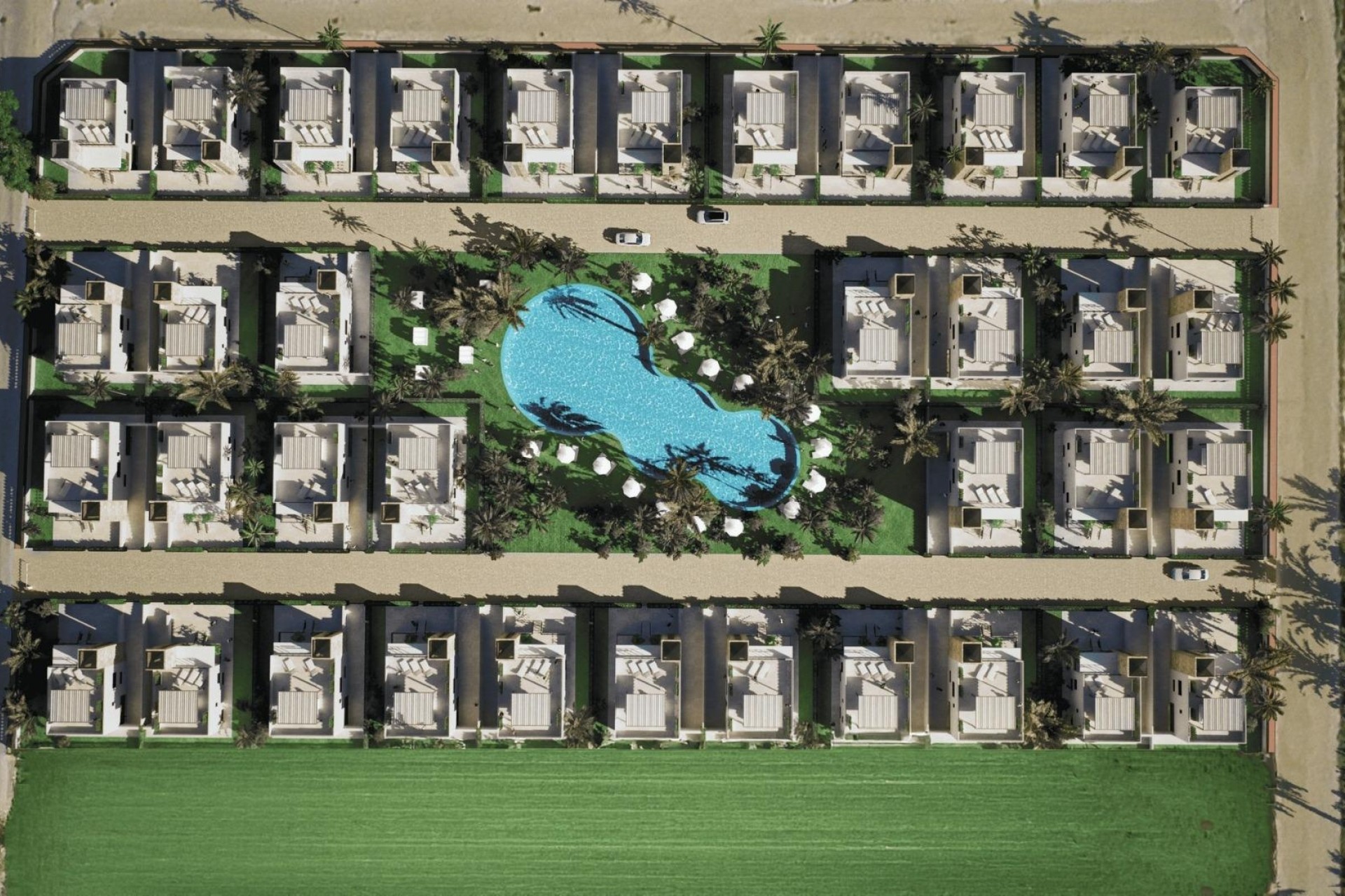 New Build - Freistehende Villa -
Mazarron - Camposol Golf