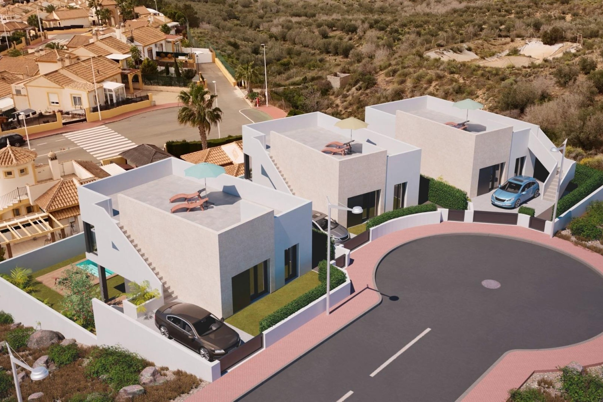 New Build - Freistehende Villa -
Mazarron - Country Club