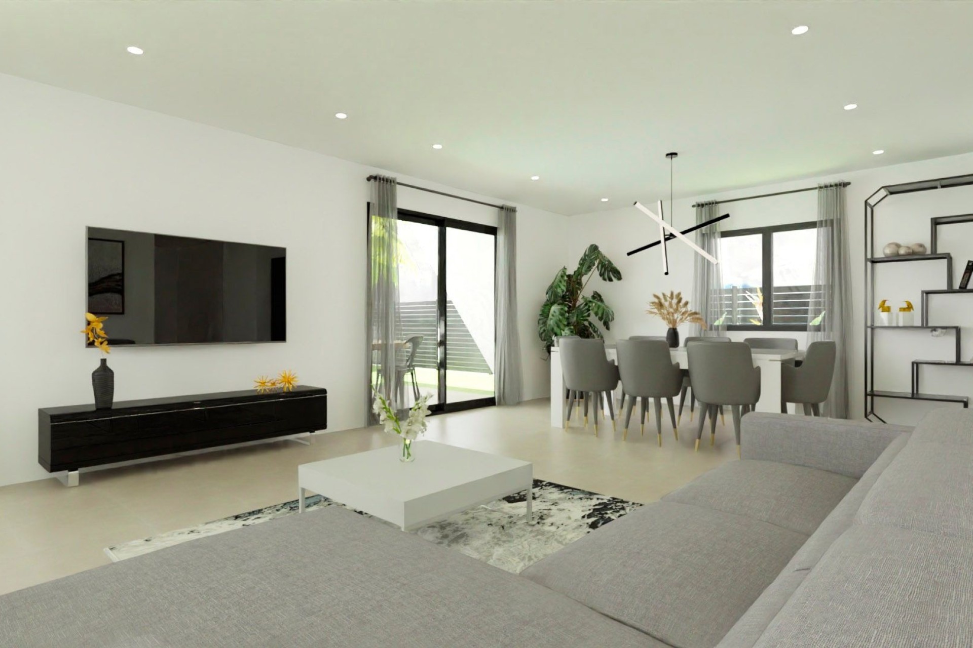New Build - Freistehende Villa -
Monforte del Cid