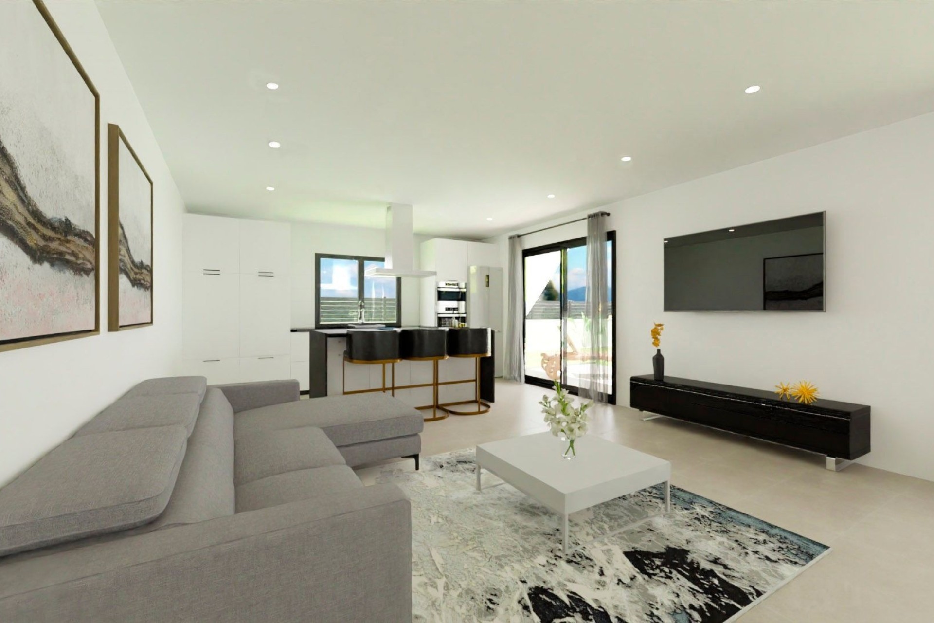 New Build - Freistehende Villa -
Monforte del Cid