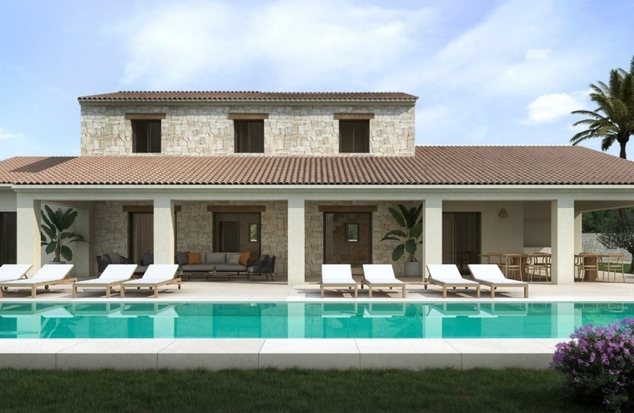New Build - Freistehende Villa -
Moraira - Fustera