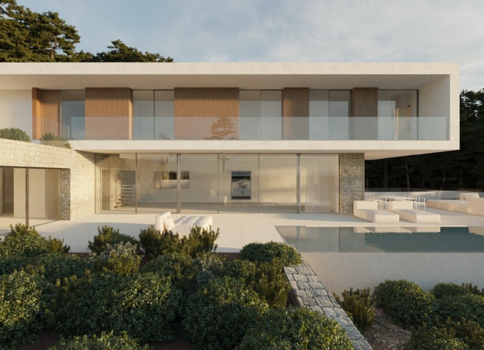 New Build - Freistehende Villa -
Moraira - La Sabatera