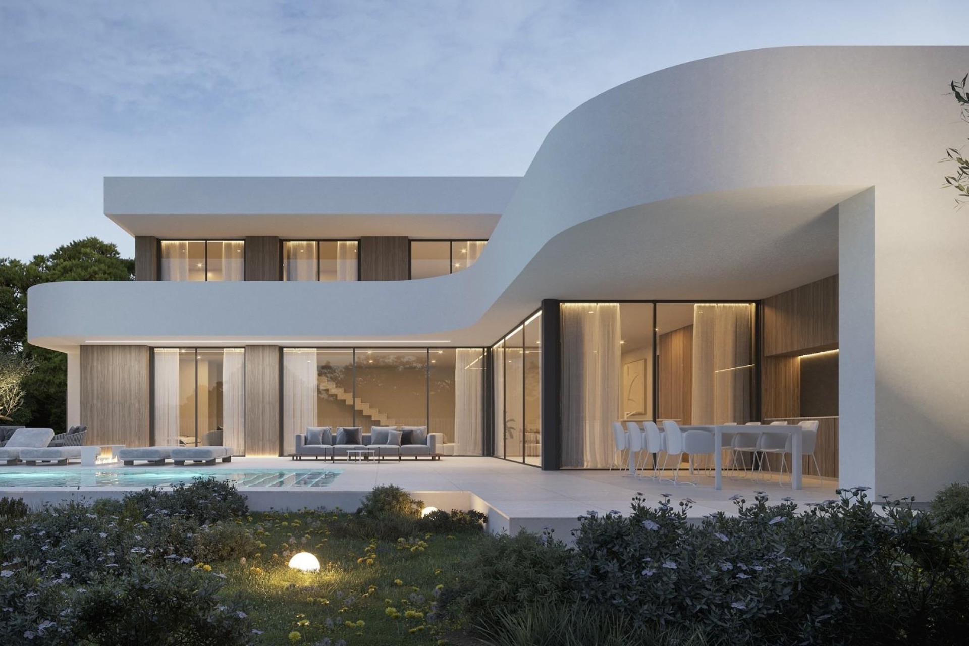 New Build - Freistehende Villa -
Moraira - La Sabatera
