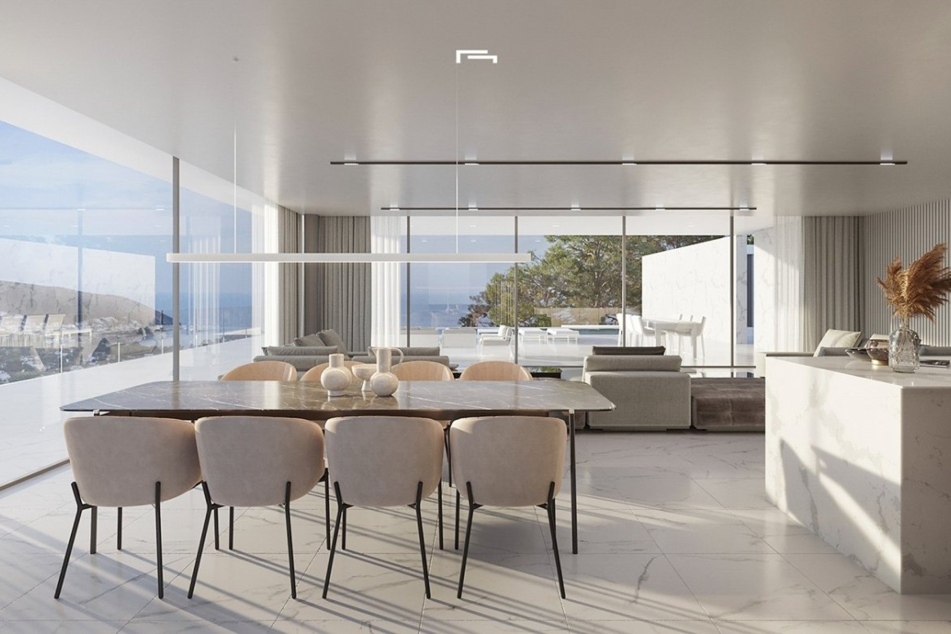 New Build - Freistehende Villa -
Moraira - Verde Pino