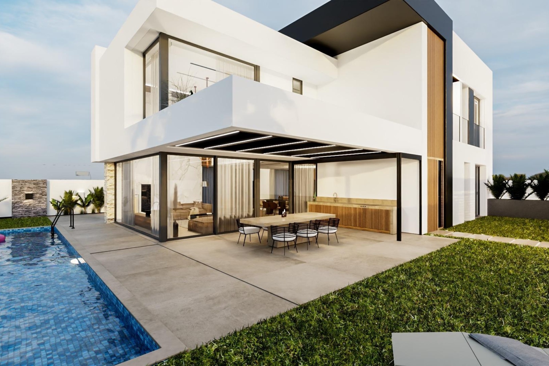New Build - Freistehende Villa -
Orihuela Costa - La Zenia