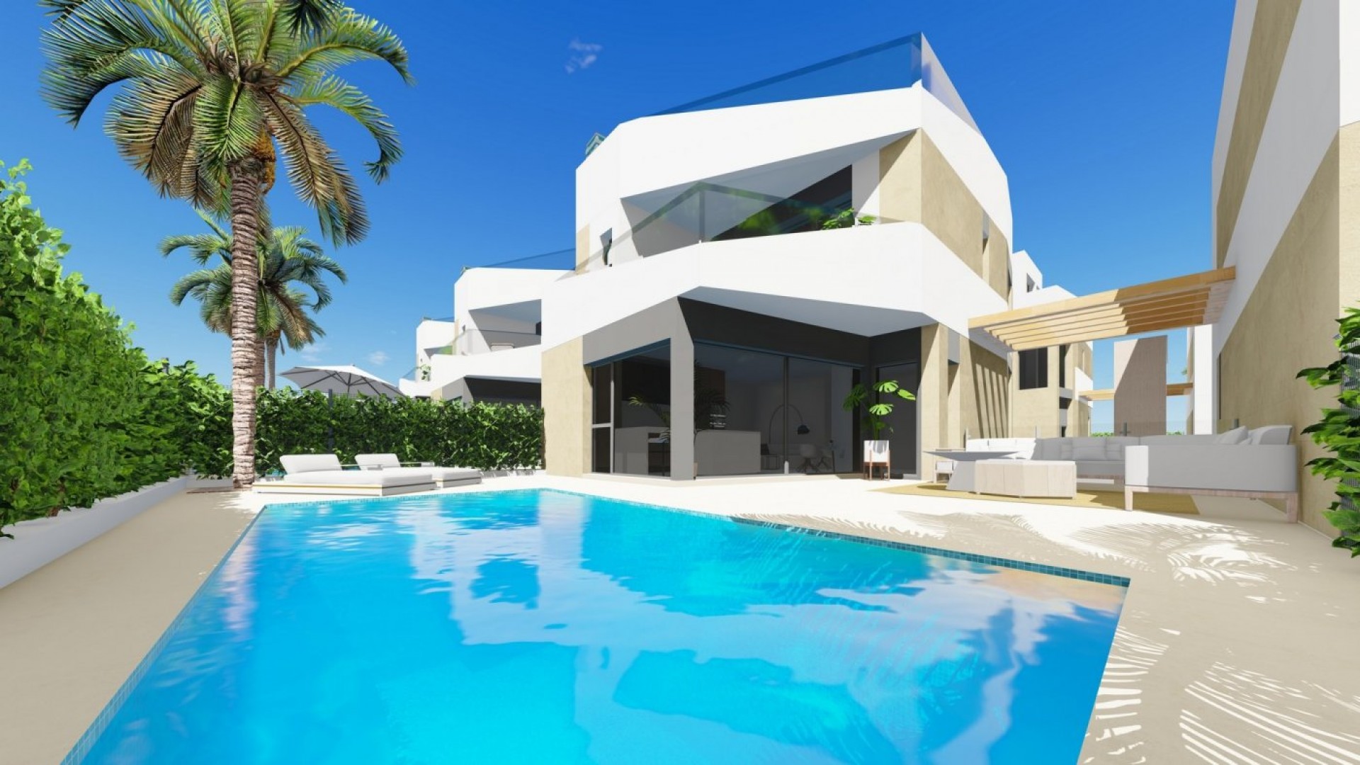 New Build - Freistehende Villa -
Orihuela Costa - Los Altos