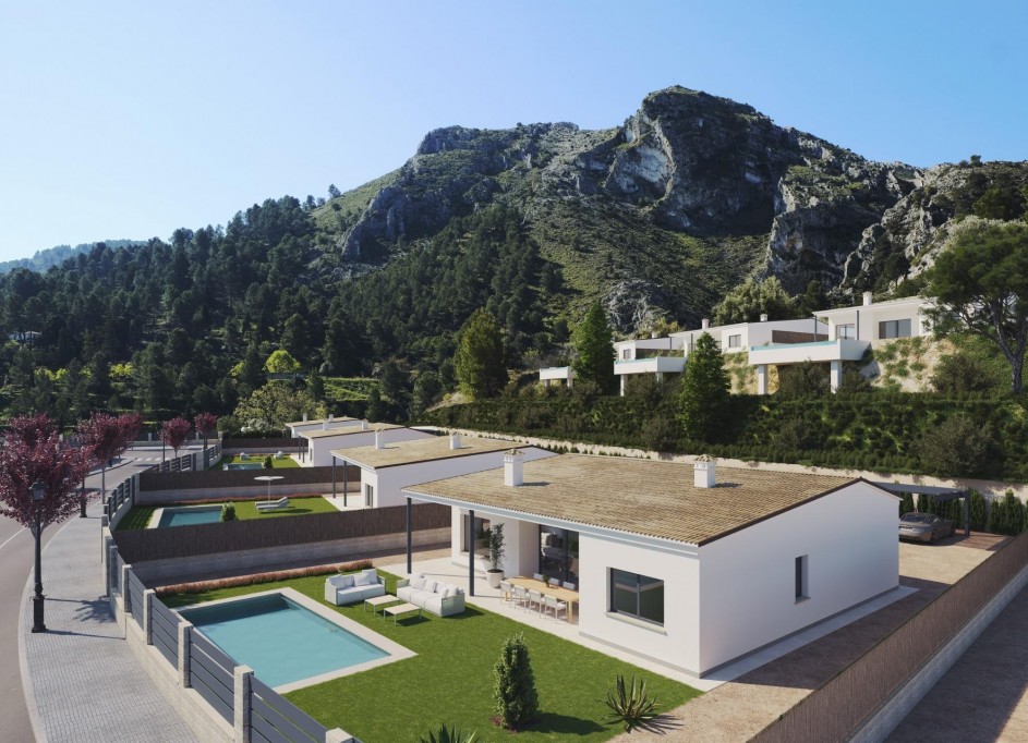 New Build - Freistehende Villa -
Penàguila - El Olivar