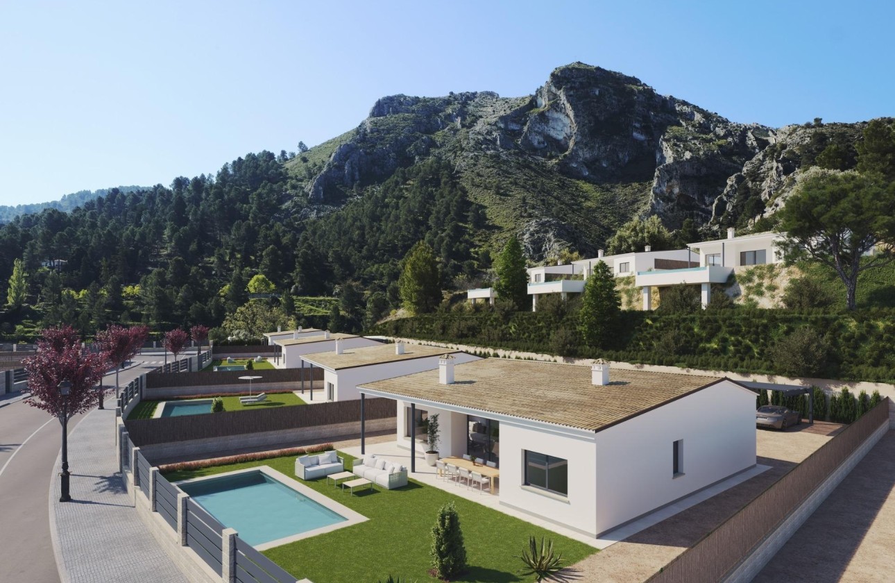 New Build - Freistehende Villa -
Penàguila - El Olivar