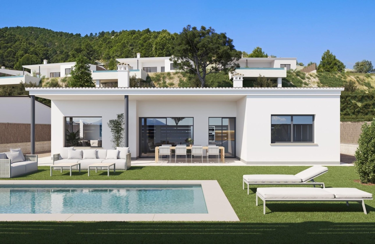 New Build - Freistehende Villa -
Penàguila - El Olivar