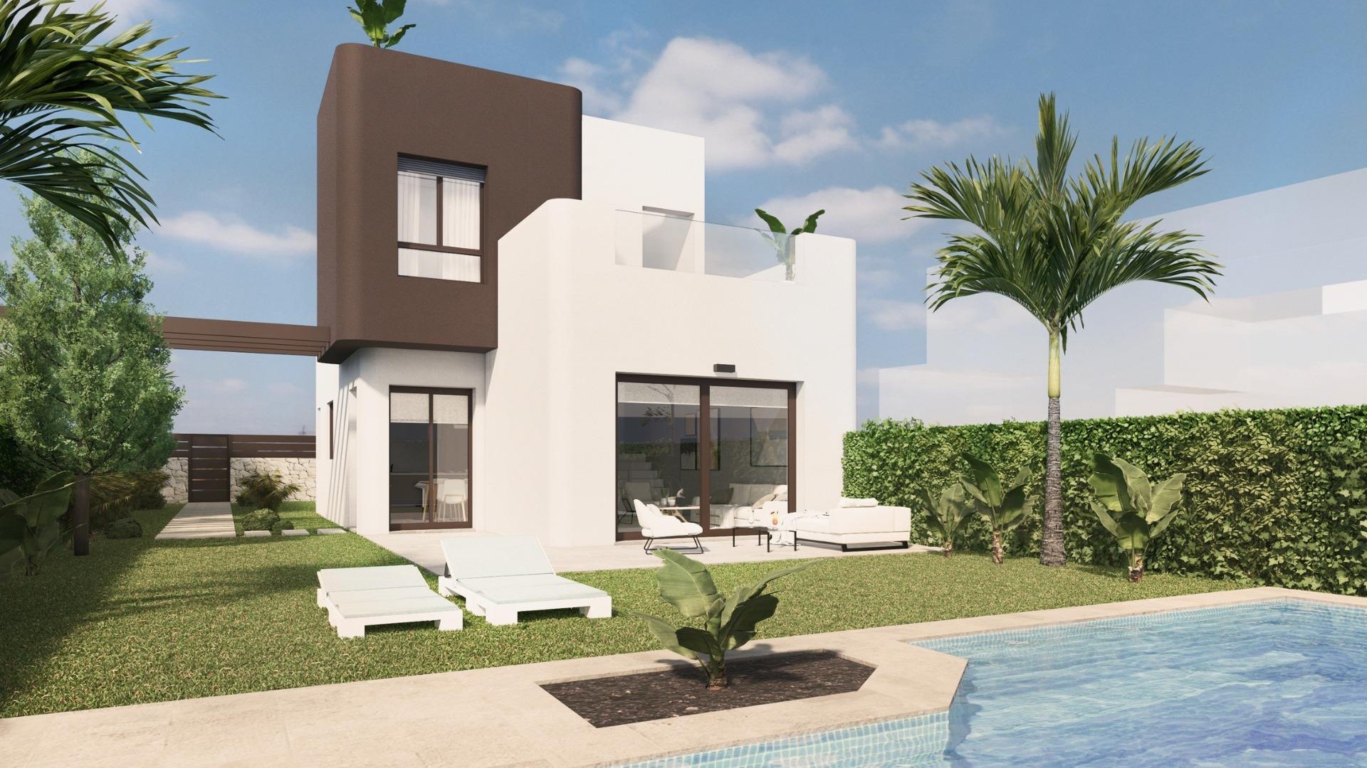 New Build - Freistehende Villa -
Pilar de la Horadada - Lo Romero Golf