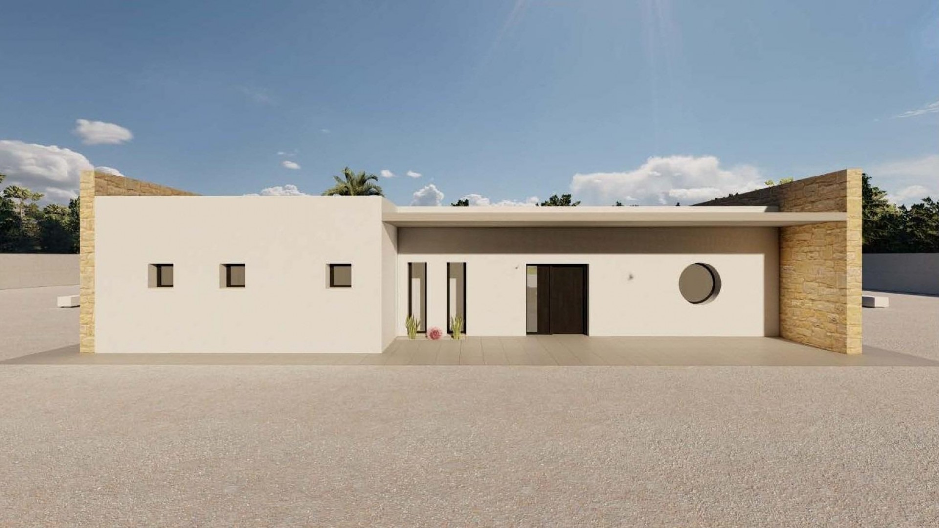 New Build - Freistehende Villa -
Pinoso - Campo