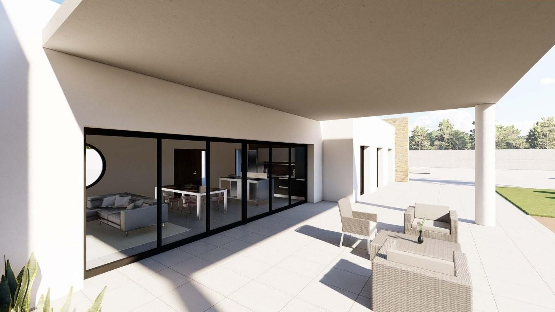 New Build - Freistehende Villa -
Pinoso - Campo