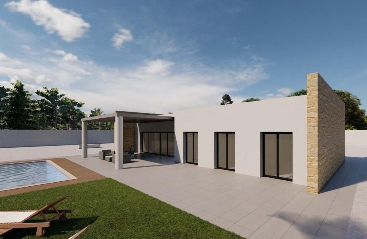 New Build - Freistehende Villa -
Pinoso - Campo