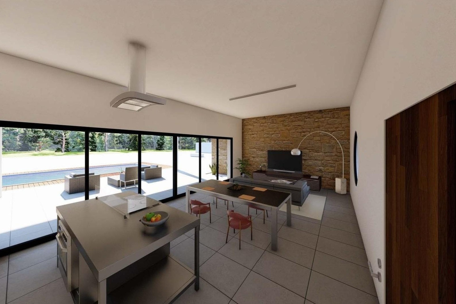 New Build - Freistehende Villa -
Pinoso - Campo