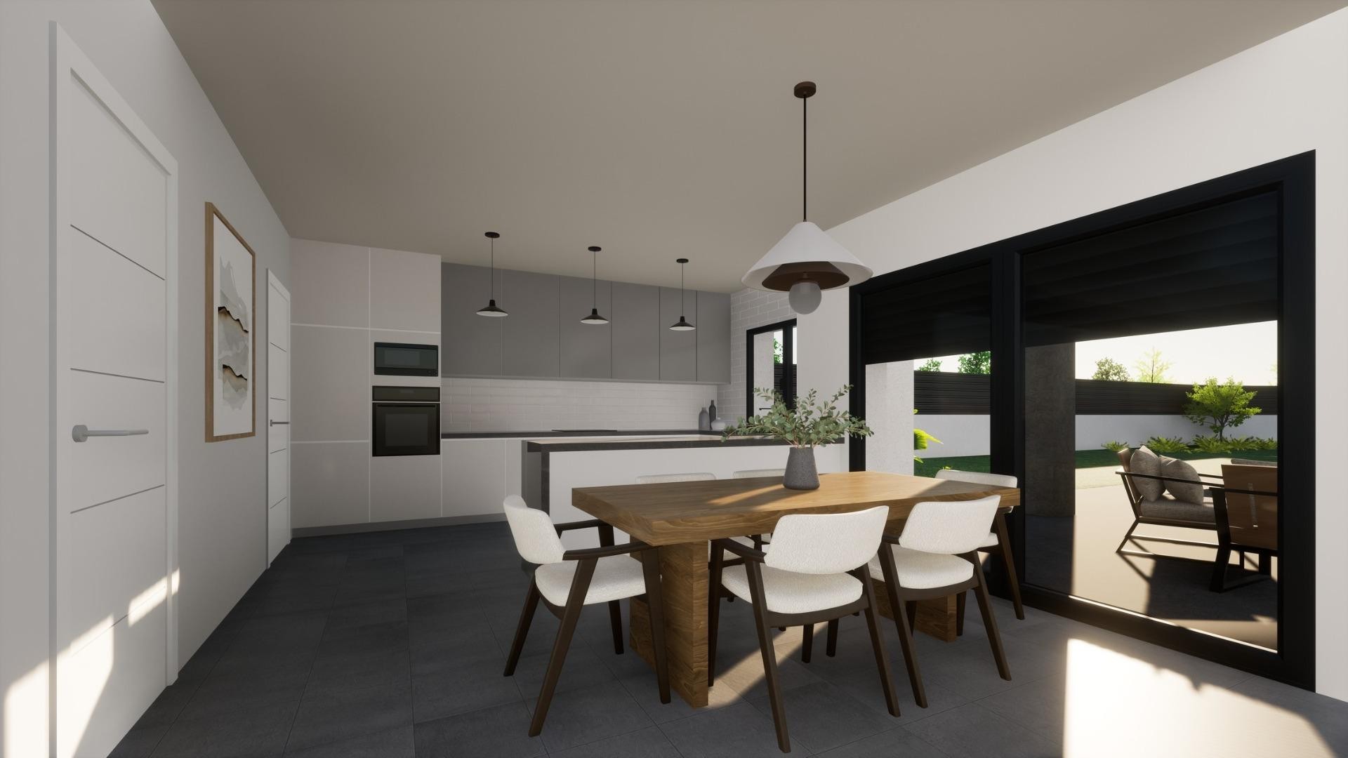 New Build - Freistehende Villa -
Pinoso - Campo