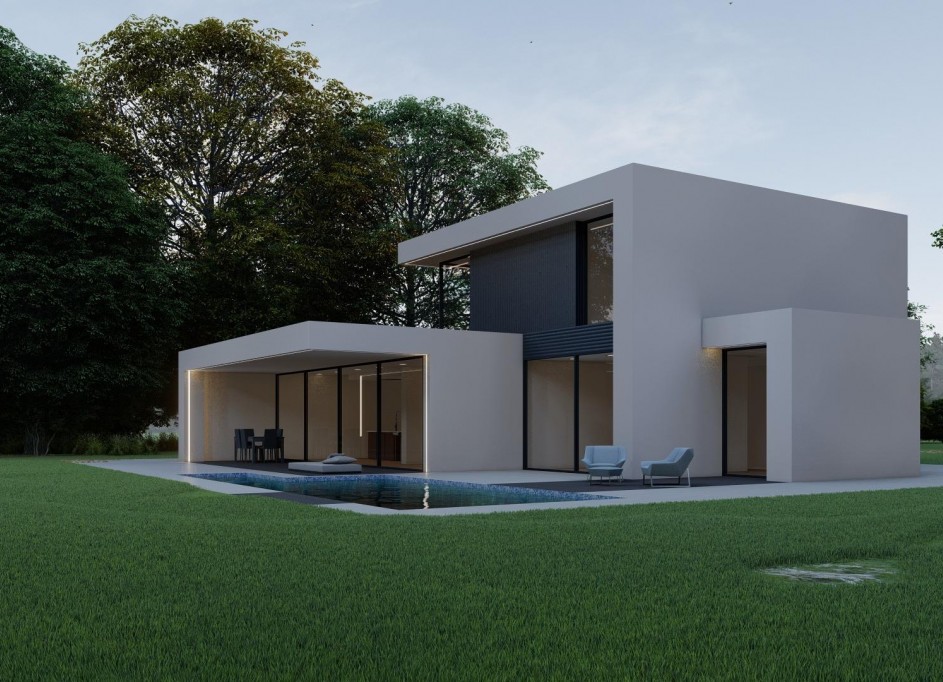 New Build - Freistehende Villa -
Pinoso - Campo
