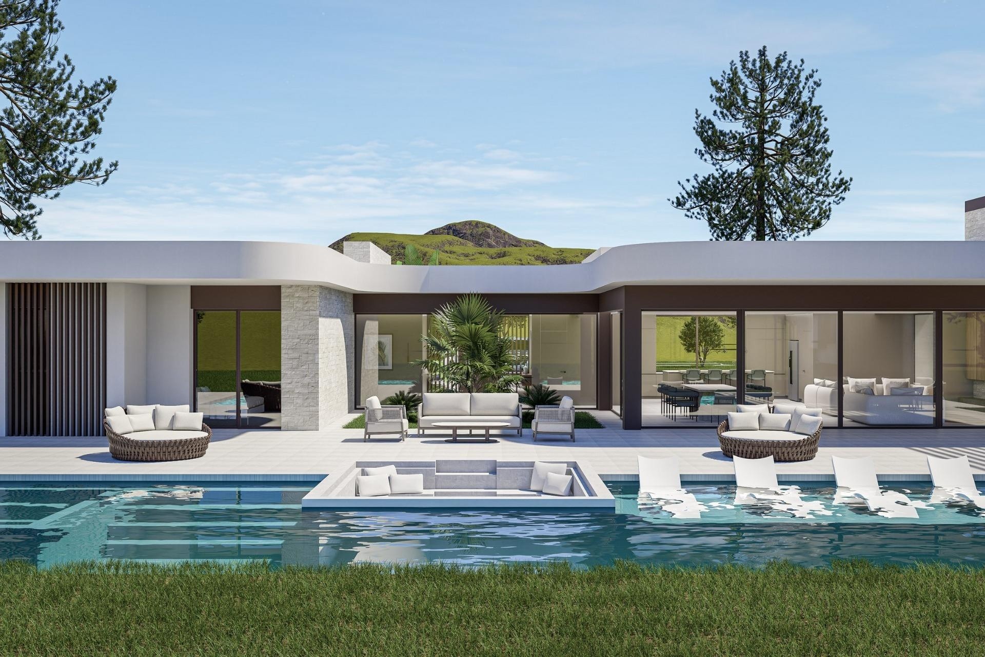 New Build - Freistehende Villa -
Pinoso - Lel