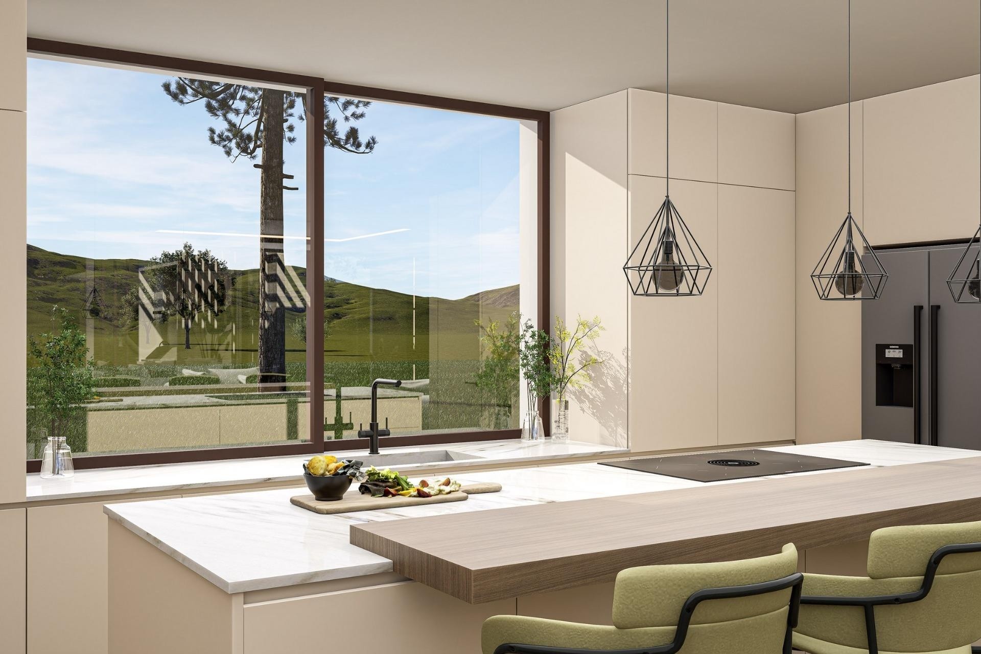 New Build - Freistehende Villa -
Pinoso - Lel