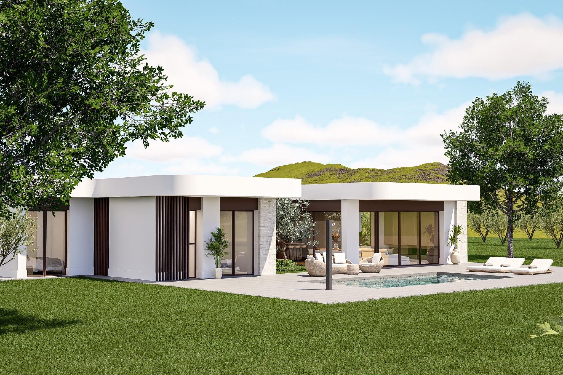 New Build - Freistehende Villa -
Pinoso - Lel