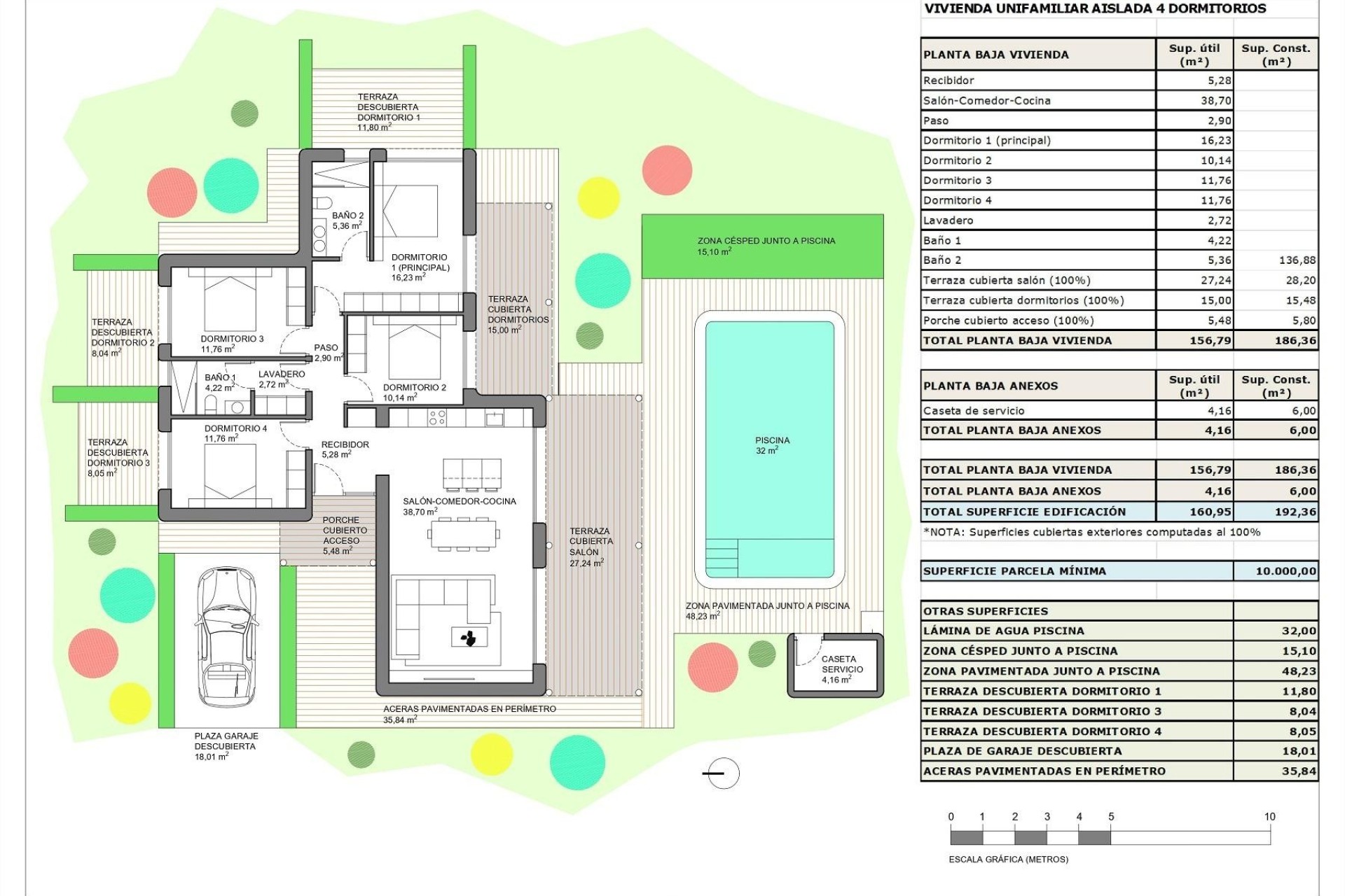 New Build - Freistehende Villa -
Pinoso - Rodriguillo