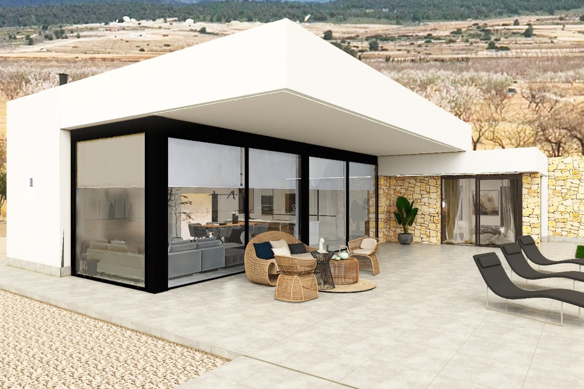 New Build - Freistehende Villa -
Pinoso