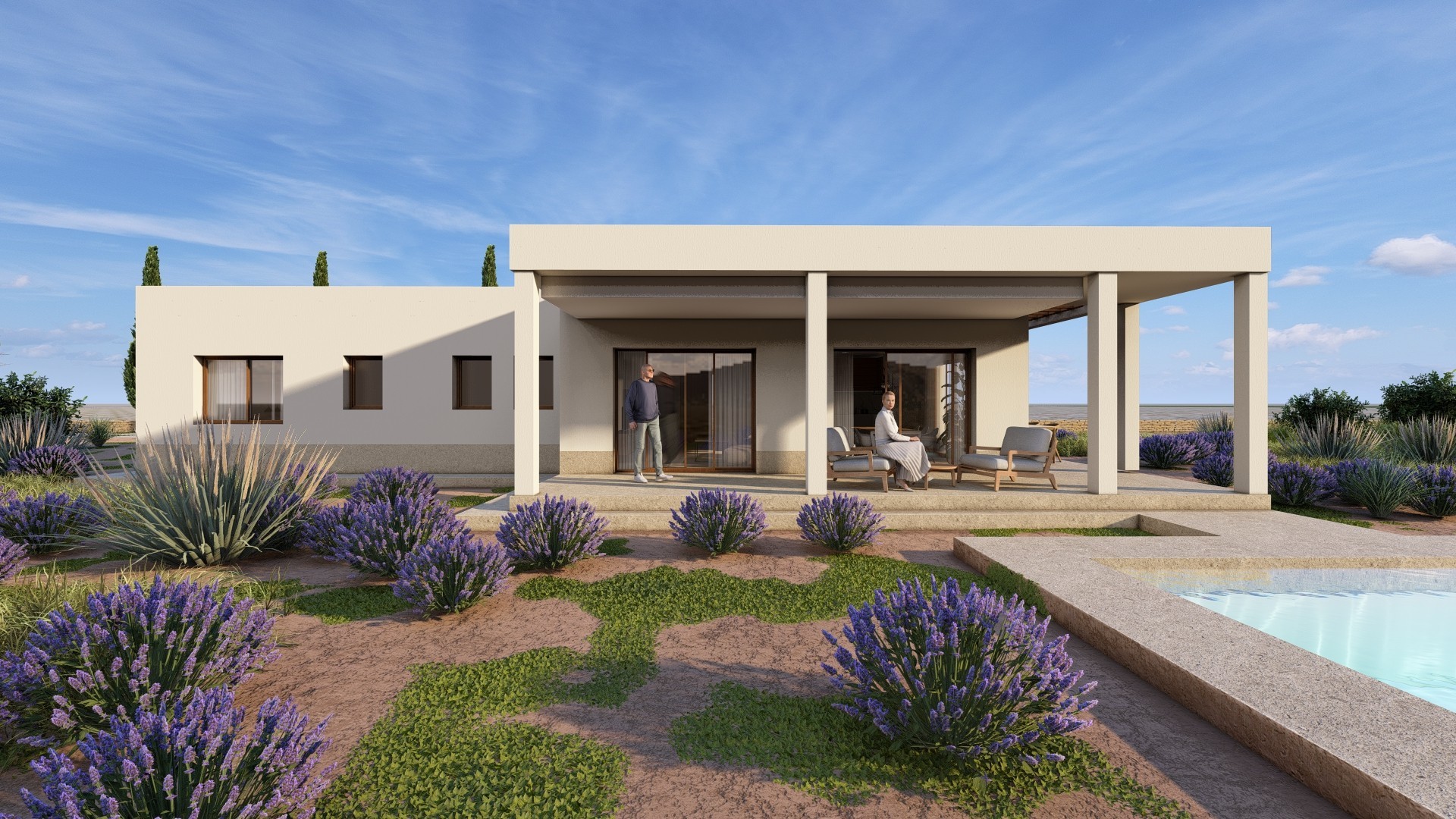 New Build - Freistehende Villa -
Pinoso