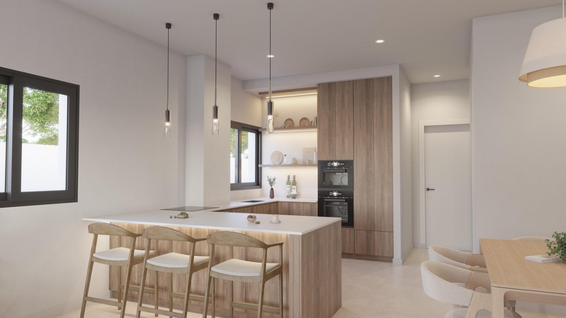 New Build - Freistehende Villa -
Polop - La Alberca