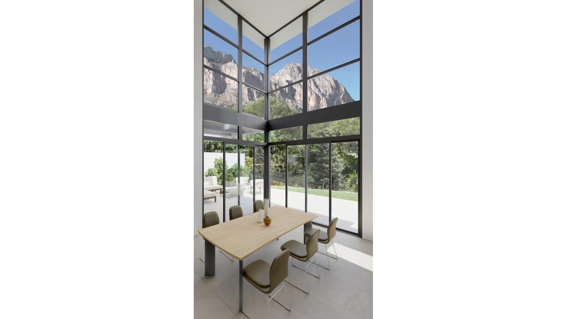 New Build - Freistehende Villa -
Polop - Pla De Cantal