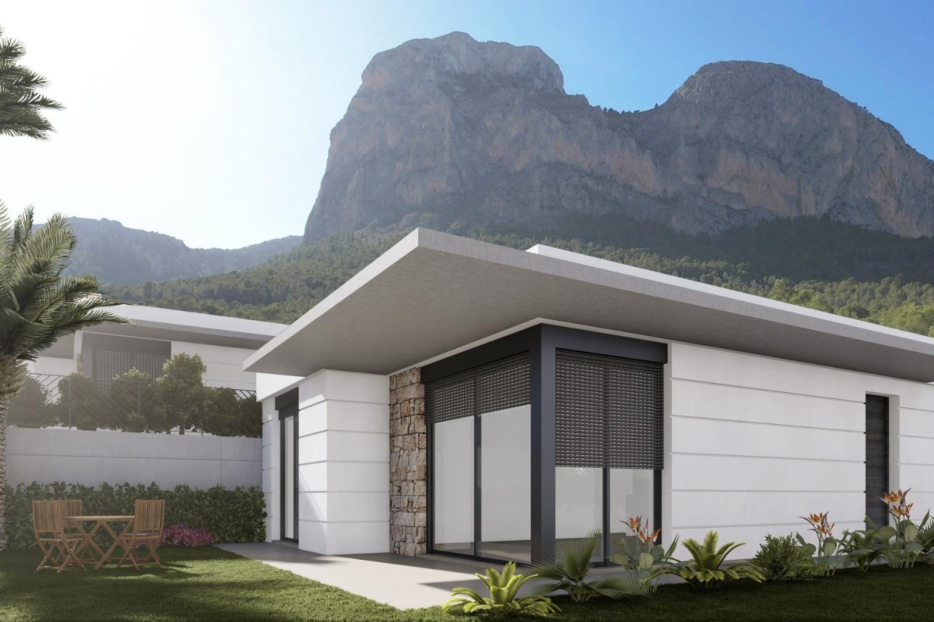 New Build - Freistehende Villa -
Polop - Polop Hills