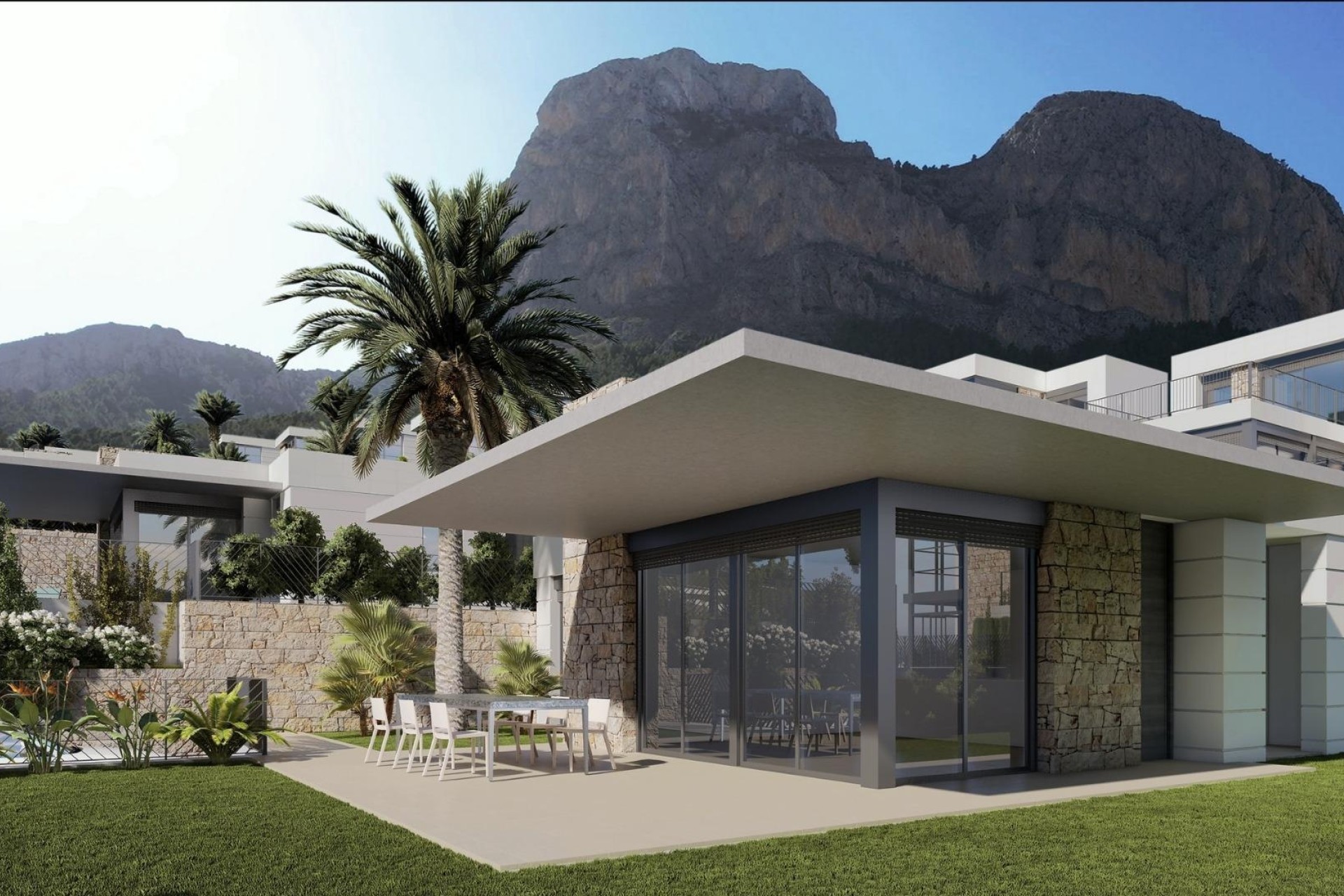 New Build - Freistehende Villa -
Polop - Polop Hills