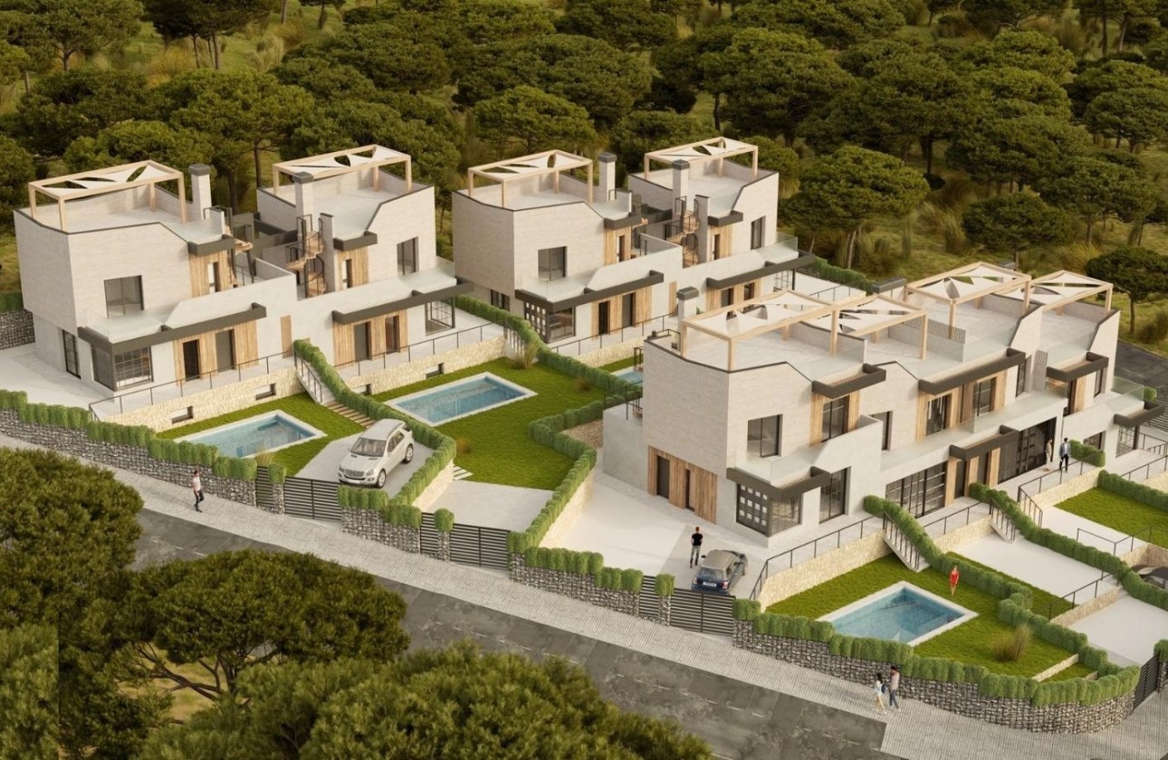 New Build - Freistehende Villa -
Polop - Villamartín