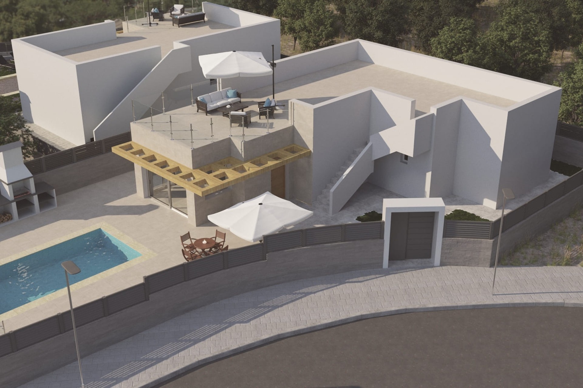 New Build - Freistehende Villa -
Polop