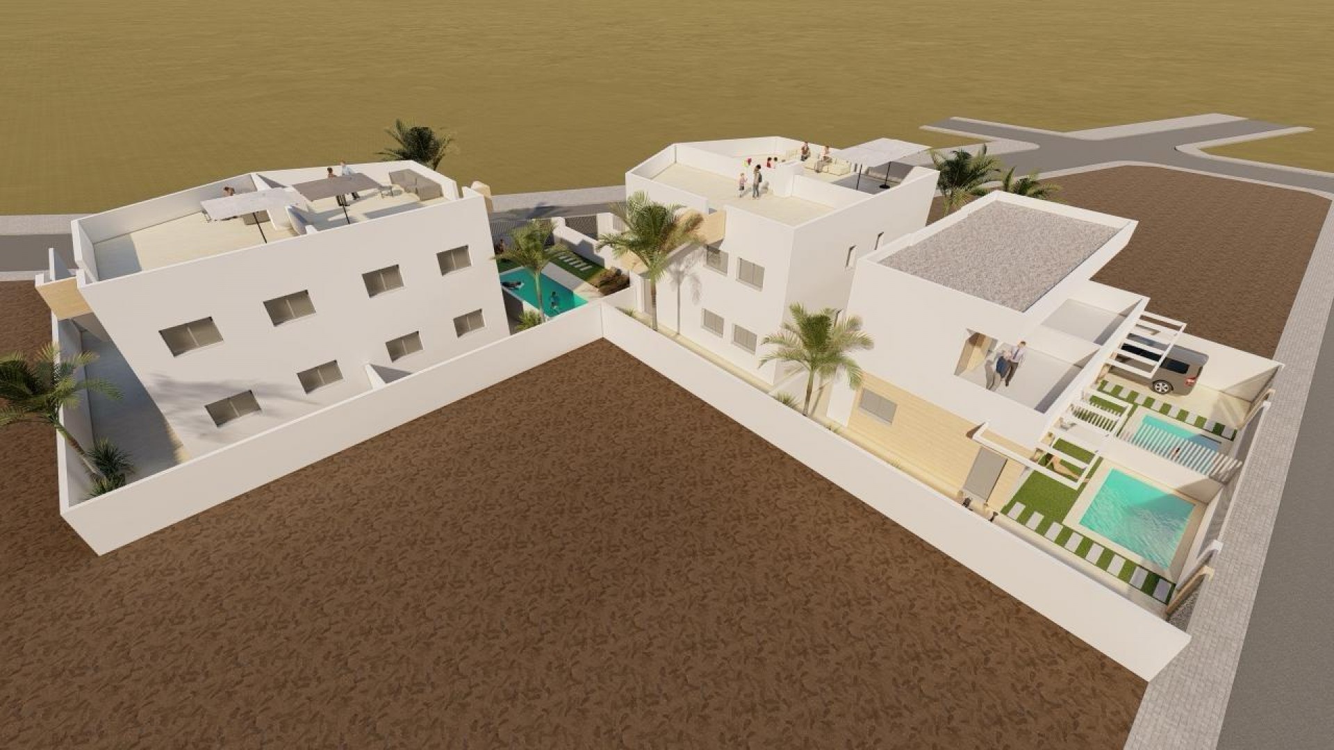 New Build - Freistehende Villa -
Puerto de mazarron - Mar De Plata