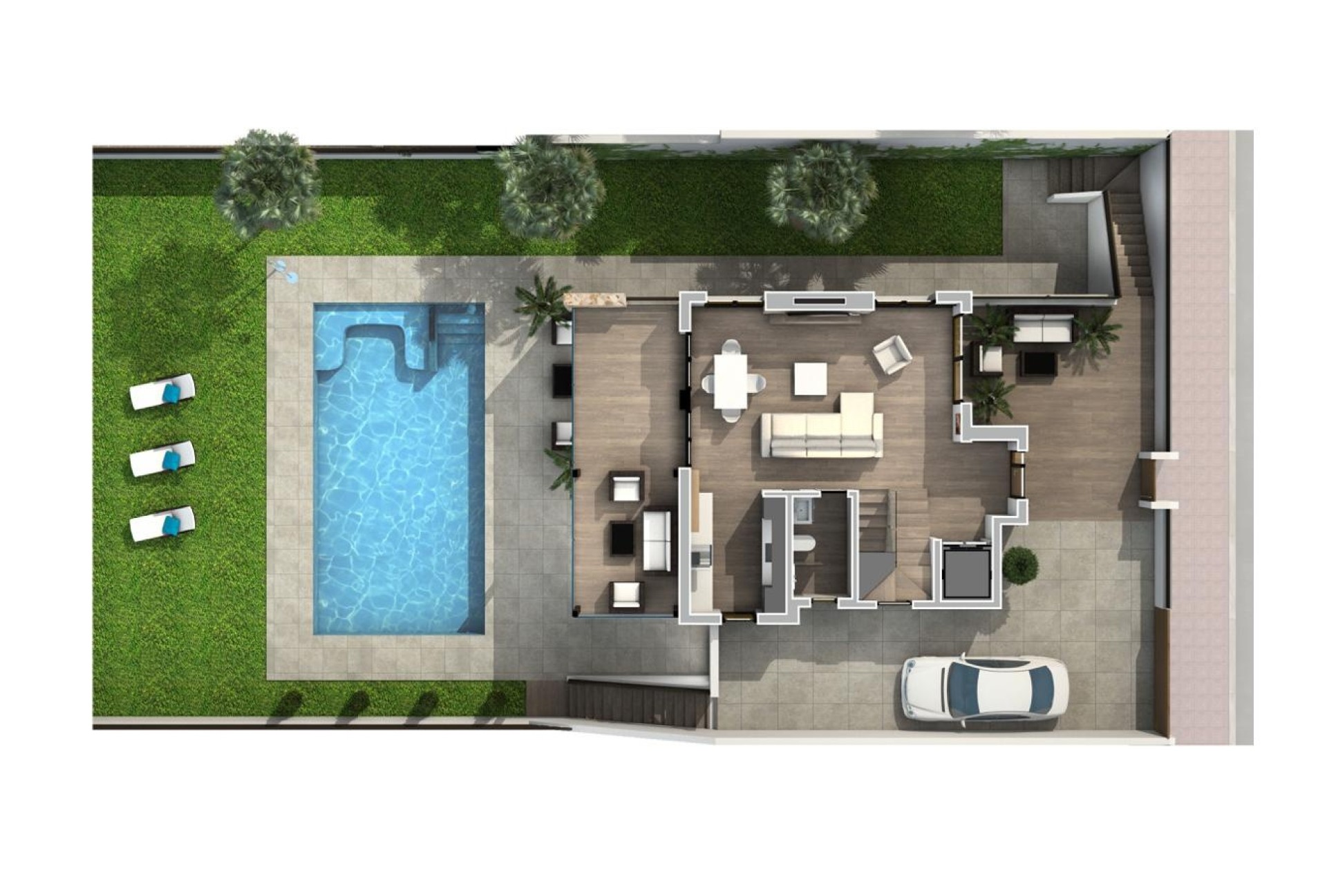 New Build - Freistehende Villa -
Rojales - La Marquesa Golf