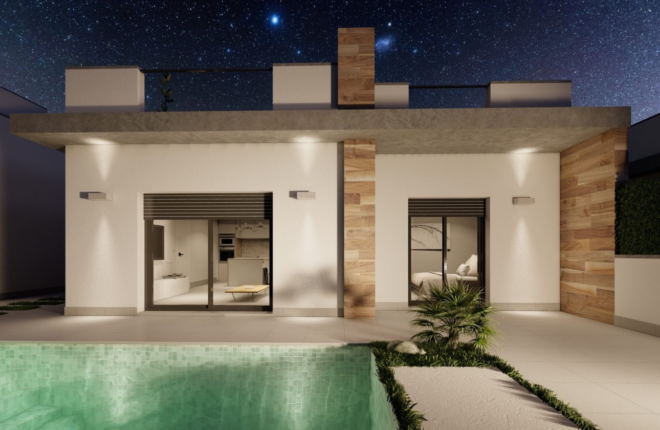 New Build - Freistehende Villa -
Roldan - Roldán