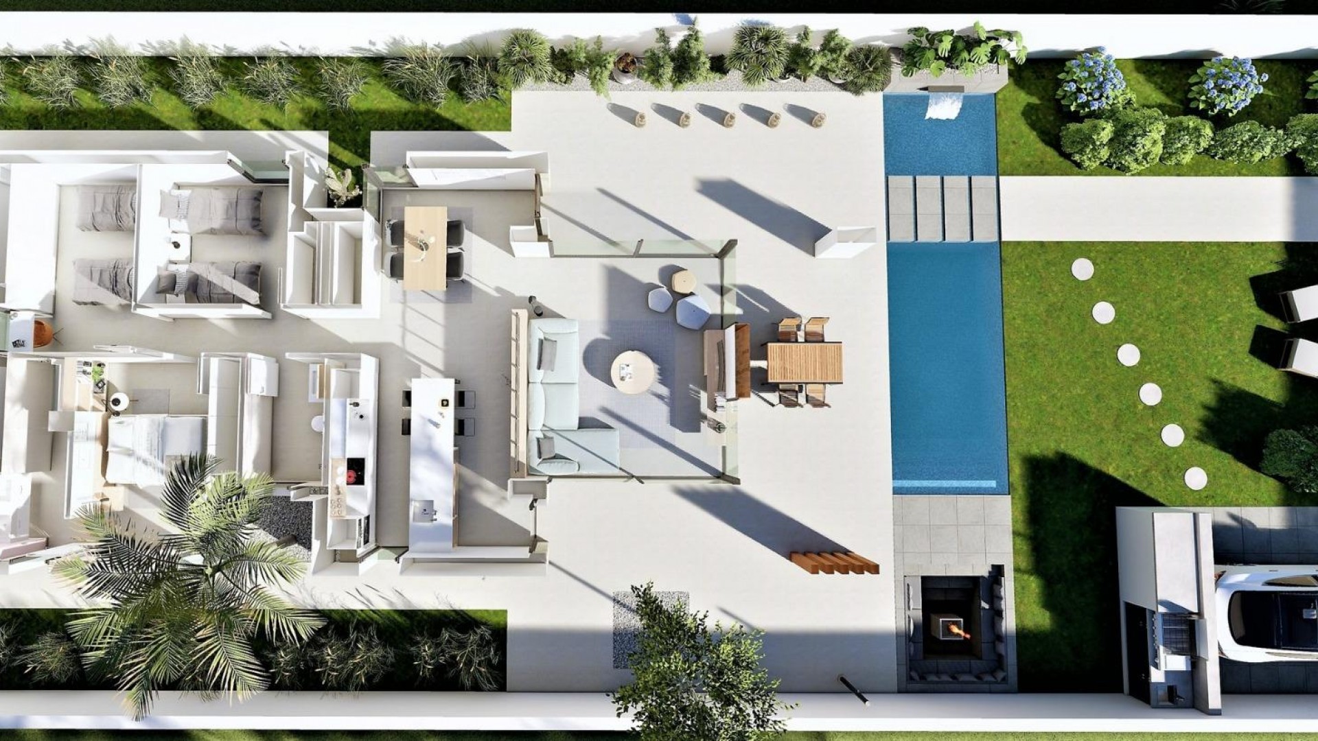 New Build - Freistehende Villa -
San Fulgencio - El Oasis